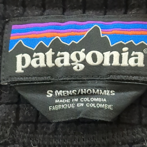 Patagonia R1 Regulator Grid Fleece Hoodie Full Zip Small Black - Picture 7 of 9